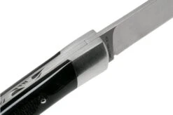 Le Thiers Le Nature Rough Buffalo Horn T7BB Pocket Knife By Fontenille Pataud -Famous Knife Shop FPT7BB 06 fontenille pataud