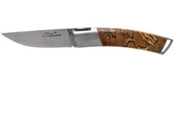 Le Thiers Gentleman Stabilized Beech T9HD Pocket Knife By Fontenille Pataud
