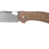 GiantMouse ACE Grand, Natural Canvas Micarta Pocket Knife -Famous Knife Shop GMGRAND NAT MICARTA 01 giantmouse