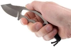 Hogue EX-F03 2.25" Clip Point Tumble Finish Neck Knife 35370 24 Hogue EX-F03 2.25" Clip Point Tumble Finish Neck Knife 35370 -Famous Knife Shop HK35370 04 hogue hk35370 04