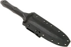 Rick Hinderer EK Dagger 3V DLC, Black Micarta Commando Dagger -Famous Knife Shop HRK EK 3V BM 06 rick hinderer knives