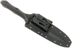 Rick Hinderer EK Dagger 3V DLC, Black Micarta Commando Dagger -Famous Knife Shop HRK EK 3V BM 07 rick hinderer knives