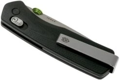 The James Brand The Carter, Black G10, Stainless Pocket Knife KN108115-00 -Famous Knife Shop JAKCT108115 04 the james brand