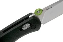 The James Brand The Carter, Black G10, Stainless Pocket Knife KN108115-00 -Famous Knife Shop JAKCT108115 06 the james brand