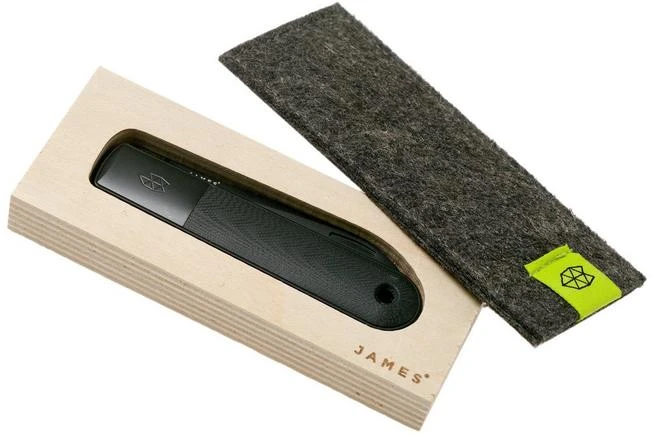 The James Brand The Wayland, Black G10, Black KN115113-00 Pocket Knife 9 The James Brand The Wayland, Black G10, Black KN115113-00 Pocket Knife - Image 7