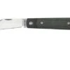 Jack Wolf Big Bro Jack BIGBR-01-BLK Canvas Micarta Black, Pocket Knife -Famous Knife Shop JW BIGBR 01 BLK 01 jackwolf