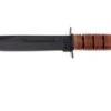 KA-BAR USMC 1217 Plain Edge, Leather, Leather Sheath -Famous Knife Shop KA1217 01 ka bar ka1217 01