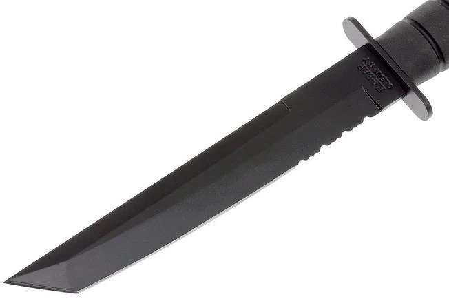 KA-BAR Tanto 1245 Partly Serrated, Kydex Sheath 4 KA-BAR Tanto 1245 Partly Serrated, Kydex Sheath - Image 2