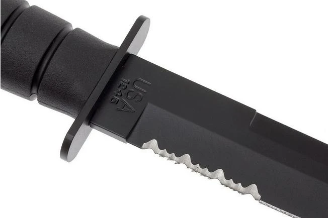 KA-BAR Tanto 1245 Partly Serrated, Kydex Sheath 5 KA-BAR Tanto 1245 Partly Serrated, Kydex Sheath - Image 3