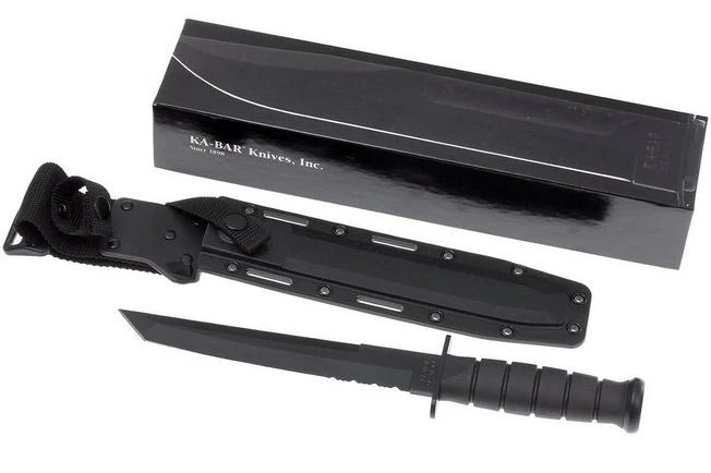 KA-BAR Tanto 1245 Partly Serrated, Kydex Sheath 11 KA-BAR Tanto 1245 Partly Serrated, Kydex Sheath - Image 9