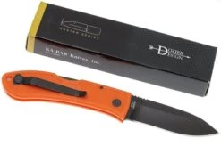 KA-BAR Dozier Folding Hunter Orange 4062BO 20 KA-BAR Dozier Folding Hunter Orange 4062BO -Famous Knife Shop KA4062BO 09 ka bar ka4062bo 09