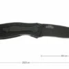 Kershaw 1670BLK Blur Black -Famous Knife Shop KE1670BLK 01 kershaw blur black ke1670blk d1