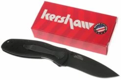 Kershaw 1670BLK Blur Black -Famous Knife Shop KE1670BLK 08 kershaw blur black ke1670blk d8