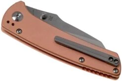 Kansept Main Street T1015B5 Copper Pocket Knife, Dirk Pinkerton Design -Famous Knife Shop KST1015B5 04 kansept knives