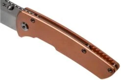 Kansept Main Street T1015B5 Copper Pocket Knife, Dirk Pinkerton Design -Famous Knife Shop KST1015B5 07 kansept knives