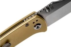 Kansept Main Street T1015B6 Brass Pocket Knife, Dirk Pinkerton Design 15 Kansept Main Street T1015B6 Brass Pocket Knife, Dirk Pinkerton Design -Famous Knife Shop KST1015B6 06 kansept knives