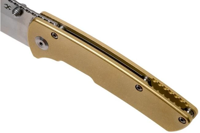 Kansept Main Street T1015B6 Brass Pocket Knife, Dirk Pinkerton Design 9 Kansept Main Street T1015B6 Brass Pocket Knife, Dirk Pinkerton Design - Image 7