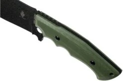 Kizer Salient 1023A2 Green G10 E613 Fixed Knife -Famous Knife Shop KZ1023A2 05 kizer kz1023a2 05