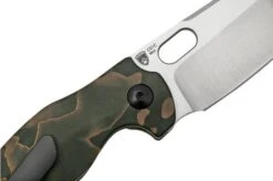 Kizer Mini Sheepdog C01C, KI3488A6, Raffir Noble Pocket Knife, Chris Conaway Design -Famous Knife Shop KZKI3488A6 05 kizer