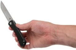 Kizer Pinch V3009N1 Black G10 Pocket Knife, Rolf Helbig Design -Famous Knife Shop KZV3009N1 08 kizer