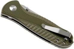 Kizer Vanguard Hunter Small V3416C2 Green Pocket Knife -Famous Knife Shop KZV3416C2 04 kizer