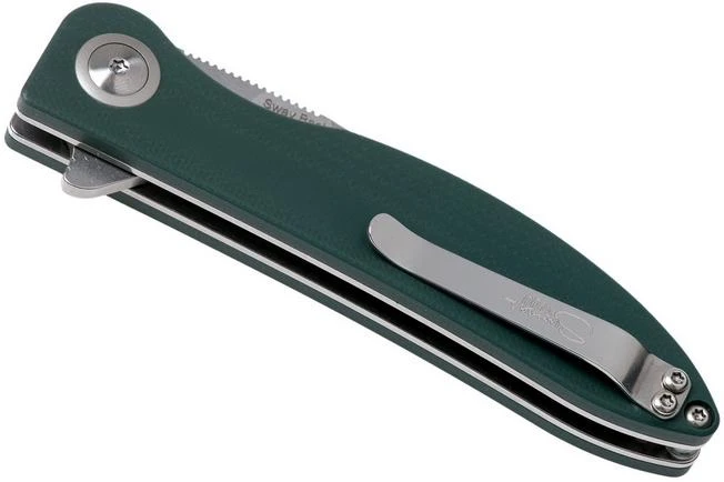 Kizer Vanguard Sway Back, G10, N690 V3566N5, Pocket Knife Swaggs Design 6 Kizer Vanguard Sway Back, G10, N690 V3566N5, Pocket Knife Swaggs Design - Image 4