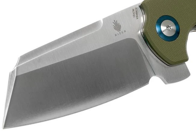 Kizer C01C Sheepdog XL OD Green V5488C2 Pocket Knife 5 Kizer C01C Sheepdog XL OD Green V5488C2 Pocket Knife - Image 3