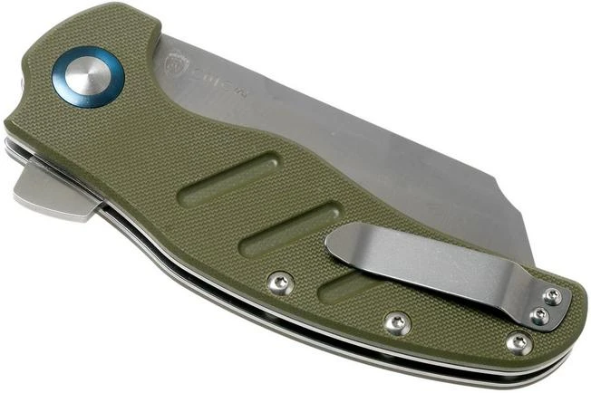 Kizer C01C Sheepdog XL OD Green V5488C2 Pocket Knife 6 Kizer C01C Sheepdog XL OD Green V5488C2 Pocket Knife - Image 4