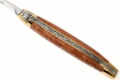 Forge De Laguiole - Natural Wood Folder, Briarwood 10 Forge De Laguiole - Natural Wood Folder, Briarwood -Famous Knife Shop LA1211BR 04 forge de laguiole vouwmes la1211br d4