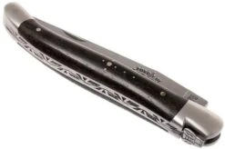 Forge De Laguiole 1211INEB, Ebony -Famous Knife Shop LA1211INEB 04 forge de laguiole la1211ineb 04