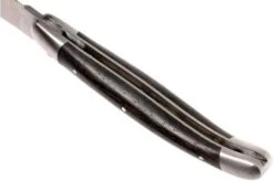 Forge De Laguiole 1211INEB, Ebony -Famous Knife Shop LA1211INEB 05 forge de laguiole la1211ineb 05