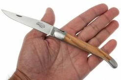Forge De Laguiole 1211INOL Pocket Knife, Olivewood -Famous Knife Shop LA1211INOL 05 forge de laguiole la1211inol d5