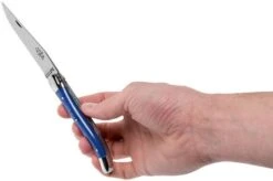 Forge De Laguiole 1211INTCBLEB 11cm, Blue Micarta, Laguiole Knife -Famous Knife Shop LA1211INTCBLEB 08 forge de laguiole