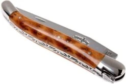 Forge De Laguiole 1211INTHBRI, Burl -Famous Knife Shop LA1211INTHBRI 04 forge de laguiole la1211inthbri 04