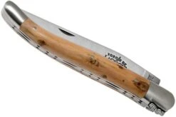 Forge De Laguiole 12 Cm 1212EINGE Juniper Wood Laguiole Knife -Famous Knife Shop LA1212EINGE 04 forge de laguiole