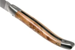 Forge De Laguiole 12 Cm 1212EINGE Juniper Wood Laguiole Knife -Famous Knife Shop LA1212EINGE 05 forge de laguiole