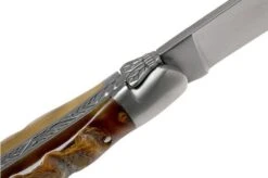 Forge De Laguiole 12 Cm 1212INBESAT Ram's Horn Laguiole Knife -Famous Knife Shop LA1212INBESAT 06 forge de laguiole
