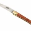 Forge De Laguiole - Natural Wood Folder, 3 Inch, Briarwood -Famous Knife Shop LA129BR 01 forge de laguiole vouwmes la129br d1