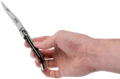 Forge De Laguiole 129INTCNOIBRI 9cm, Black Micarta, Laguiole Knife 17 Forge De Laguiole 129INTCNOIBRI 9cm, Black Micarta, Laguiole Knife -Famous Knife Shop LA129INTCNOIBRI 08 forge de laguiole