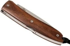 LionSteel Opera 8800 ST Pocket Knife, Santos Rosewood -Famous Knife Shop LI 8800 ST 04 lionsteel li 8800 st 04