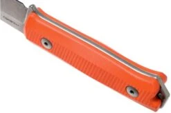LionSteel B40 Orange G10 B40-OR Bushcraft Knife -Famous Knife Shop LI B40 OR 04 lionsteel