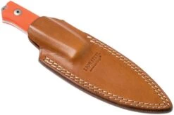 LionSteel B40 Orange G10 B40-OR Bushcraft Knife -Famous Knife Shop LI B40 OR 07 lionsteel
