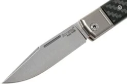 LionSteel BestMan BM1 CF Carbon Fiber Slipjoint Pocket Knife -Famous Knife Shop LI BM1 CF 03 lionsteel
