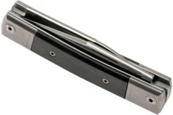 LionSteel BestMan BM13 EB Ebony Slipjoint Pocket Knife -Famous Knife Shop LI BM13 EB 04 lionsteel