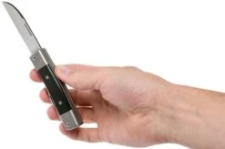 LionSteel BestMan BM13 EB Ebony Slipjoint Pocket Knife -Famous Knife Shop LI BM13 EB 06 lionsteel