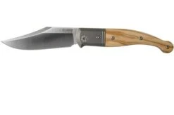 LionSteel Gitano Olive Wood GT01 UL Pocket Knife, Gudy Van Poppel Design