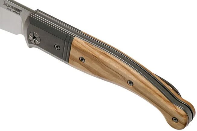 LionSteel Gitano Olive Wood GT01 UL Pocket Knife, Gudy Van Poppel Design 9 LionSteel Gitano Olive Wood GT01 UL Pocket Knife, Gudy Van Poppel Design - Image 7