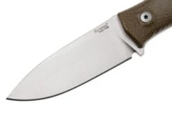 LionSteel M4-CVG M390, Green Canvas Micarta -Famous Knife Shop LI M4 CVG 03 lionsteel