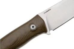 LionSteel M4-CVG M390, Green Canvas Micarta -Famous Knife Shop LI M4 CVG 05 lionsteel