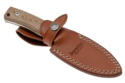 LionSteel M4-CVN M390, Natural Canvas Micarta -Famous Knife Shop LI M4 CVN 05 lionsteel